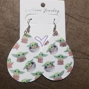 Baby Yoda Earrings